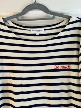 Maison Labiche Colombier women's sailor shirt XL “Too Much”